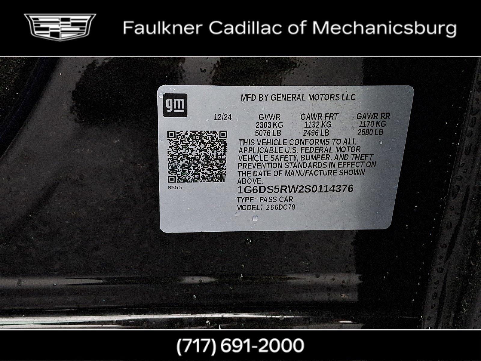 2025 Cadillac CT5 Vehicle Photo in MECHANICSBURG, PA 17050-1707