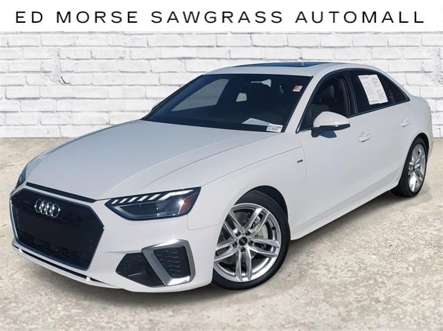 2022 Audi A4 Sedan Vehicle Photo in SUNRISE, FL 33323-3202