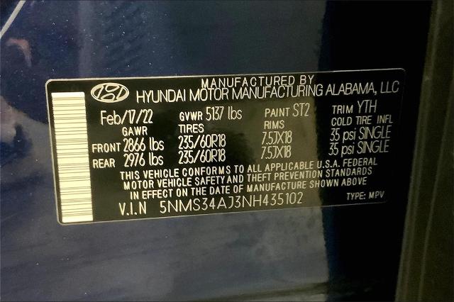2022 Hyundai SANTA FE Vehicle Photo in Lees Summit, MO 64086