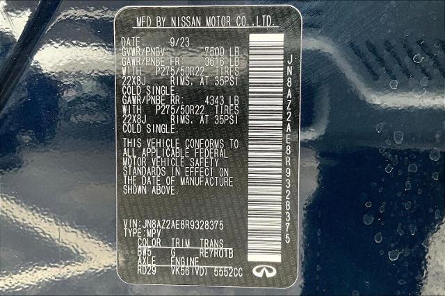 2024 INFINITI QX80 Vehicle Photo in San Antonio, TX 78230