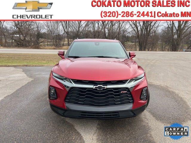 Used 2022 Chevrolet Blazer RS with VIN 3GNKBKRS1NS122506 for sale in Cokato, Minnesota