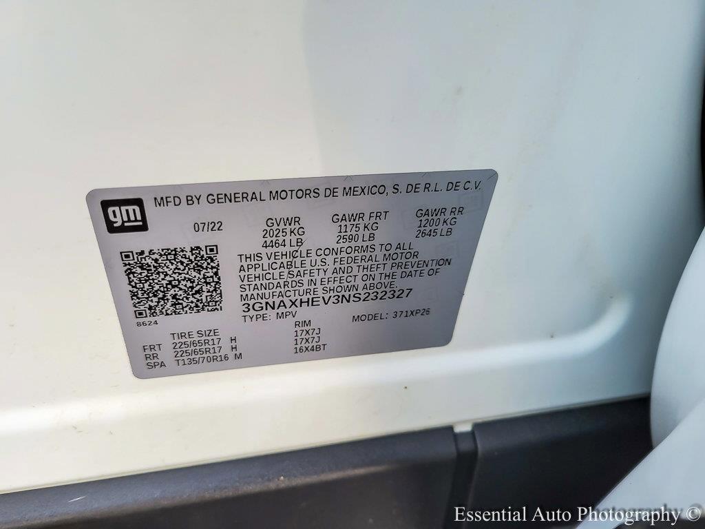 2022 Chevrolet Equinox Vehicle Photo in AURORA, IL 60503-9326