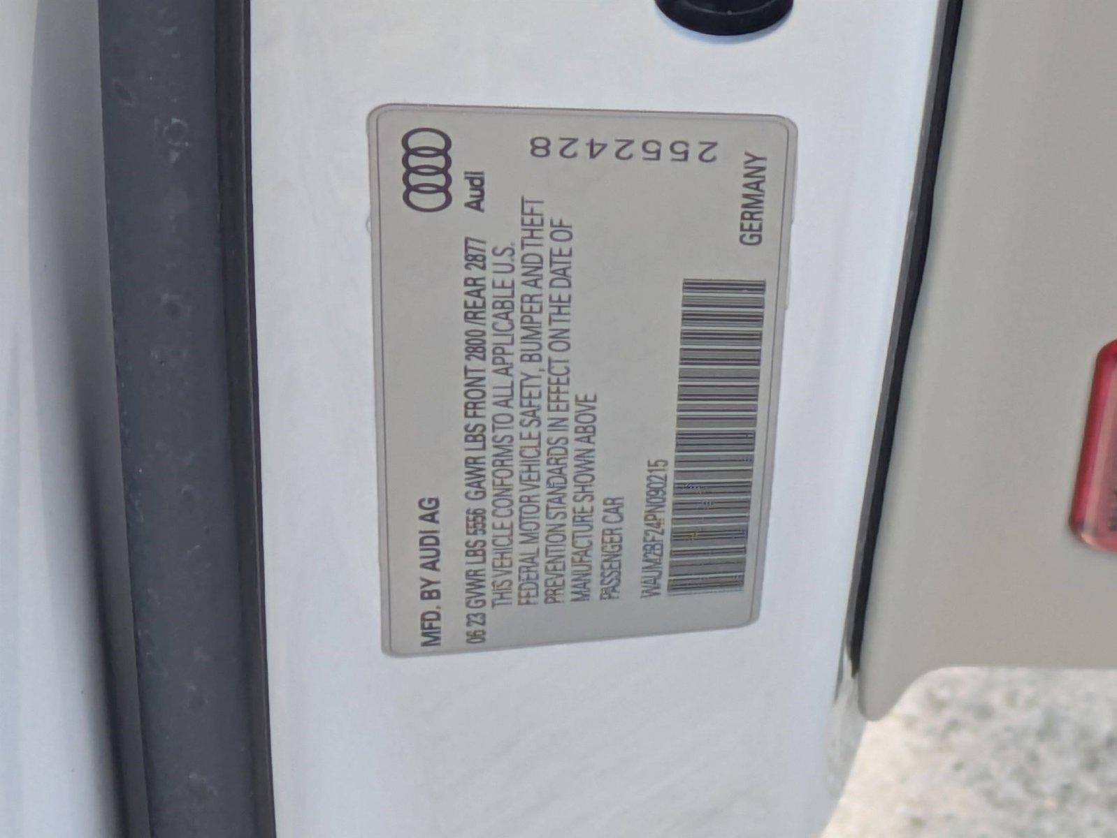 2023 Audi A6 Sedan Vehicle Photo in Coconut Creek, FL 33073