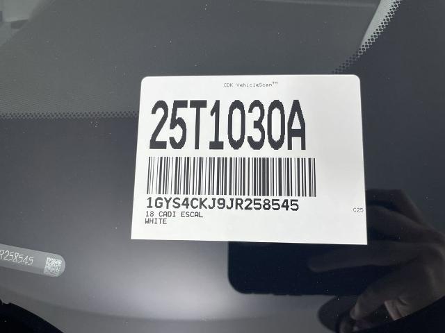 2018 Cadillac Escalade Vehicle Photo in GILBERT, AZ 85297-0402