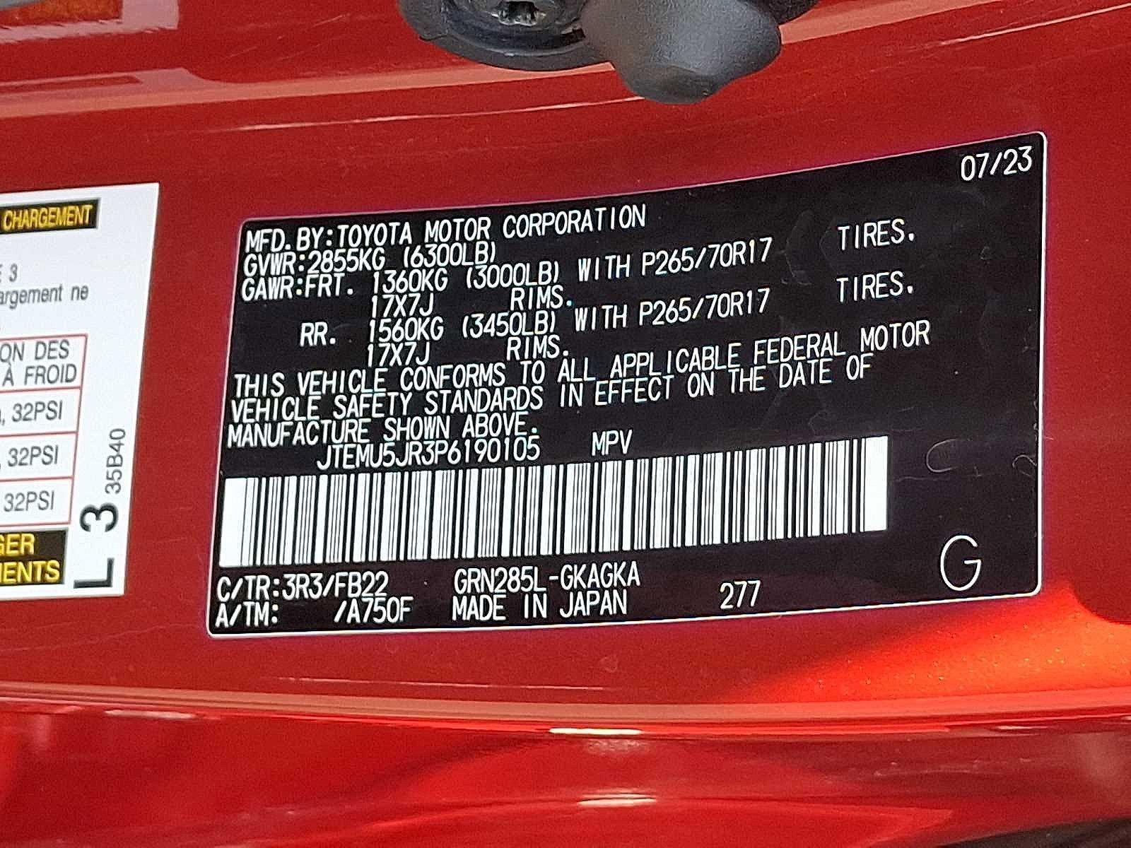 2023 Toyota 4Runner Vehicle Photo in Harrisburg, PA 17111