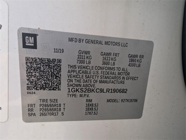 2020 GMC Yukon Vehicle Photo in ENGLEWOOD, CO 80113-6708