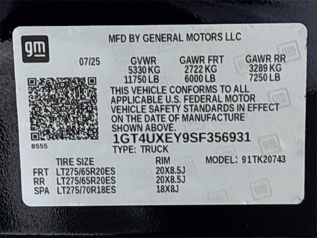 2025 GMC Sierra 2500 HD Vehicle Photo in PUYALLUP, WA 98371-4149