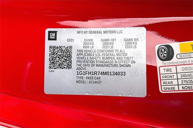 2021 Chevrolet Camaro Vehicle Photo in INDEPENDENCE, MO 64055-1314