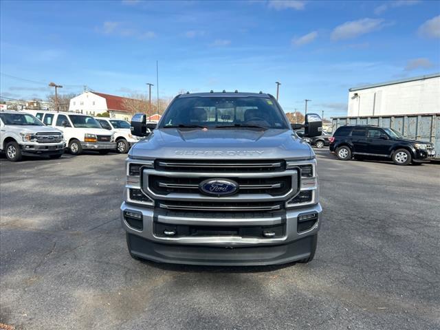 Used 2021 Ford F-350 Super Duty Platinum with VIN 1FT8W3BT7MEC45185 for sale in Collegeville, PA