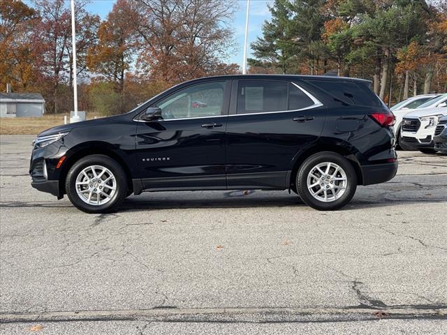 Certified 2022 Chevrolet Equinox LT with VIN 3GNAXTEV0NL101224 for sale in Whitehall, MI