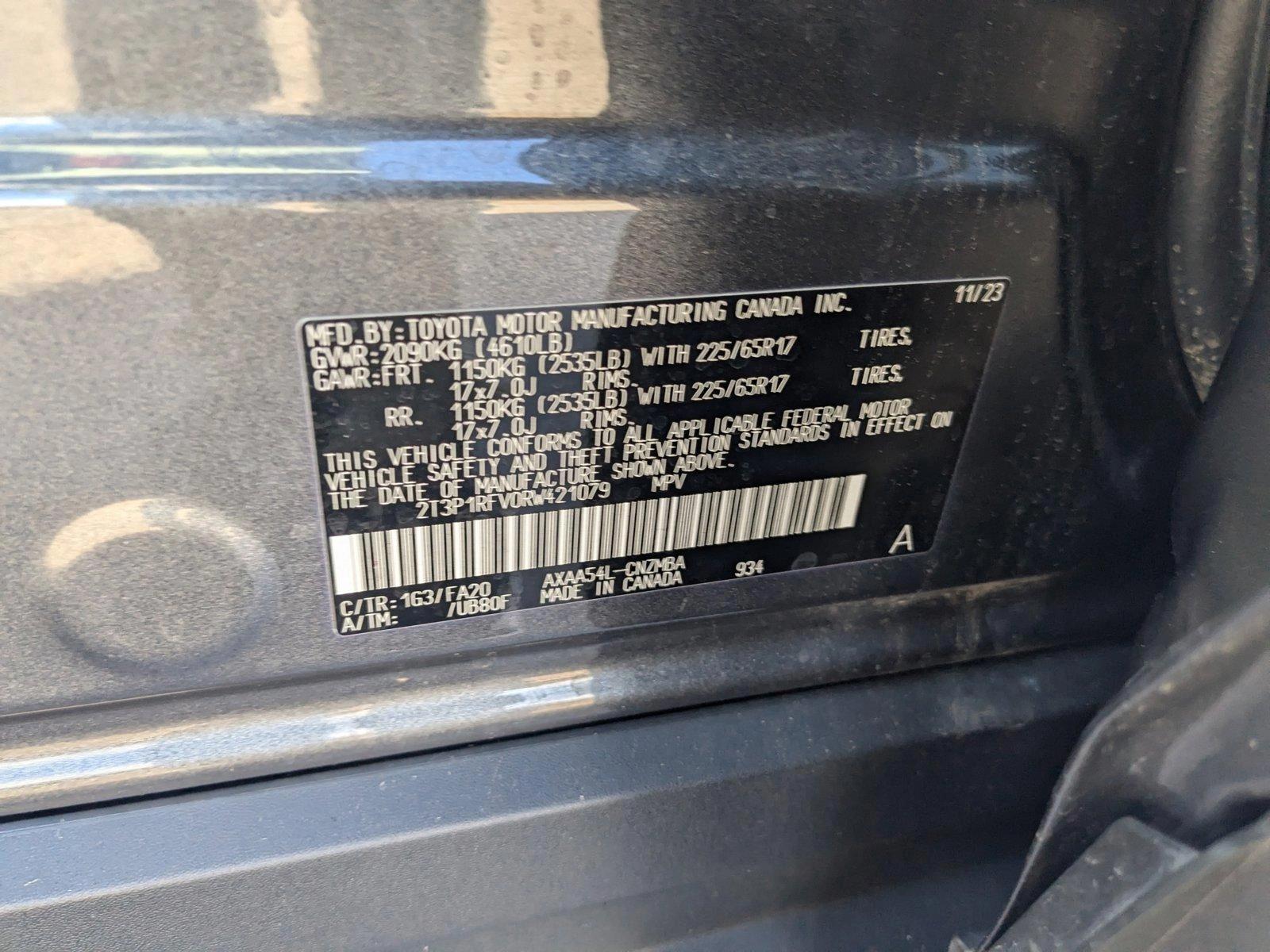 2024 Toyota RAV4 Vehicle Photo in LONE TREE, CO 80124-2750