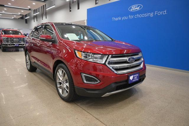 Used 2017 Ford Edge Titanium with VIN 2FMPK4K84HBB19288 for sale in Norfolk, NE