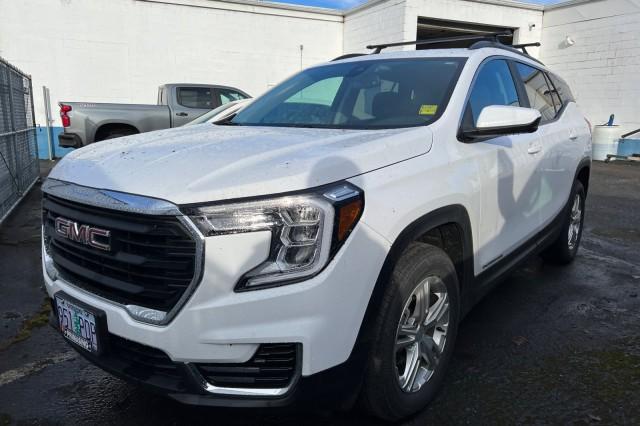 Used 2022 GMC Terrain SLE with VIN 3GKALTEV6NL303509 for sale in Lebanon, OR