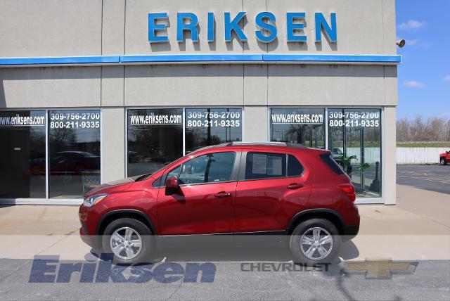 Certified 2021 Chevrolet Trax LT with VIN KL7CJPSB1MB345837 for sale in Milan, IL