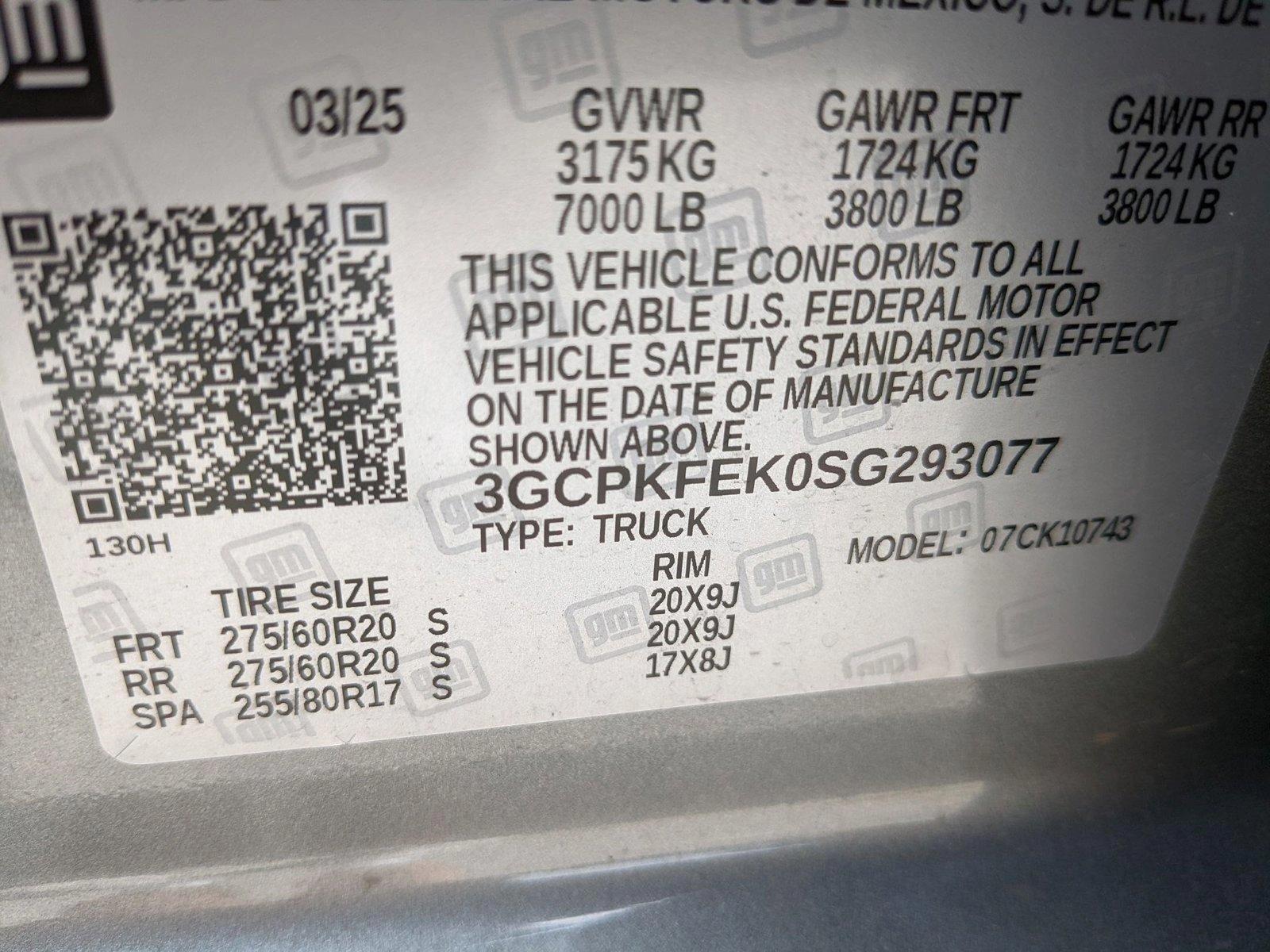 2025 Chevrolet Silverado 1500 Vehicle Photo in ORLANDO, FL 32808-7998