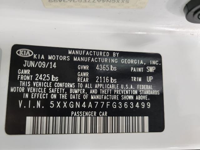 2015 Kia Optima Vehicle Photo in NEENAH, WI 54956-2243