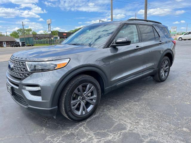 Used 2023 Ford Explorer XLT with VIN 1FMSK8DH5PGA39147 for sale in Kansas City