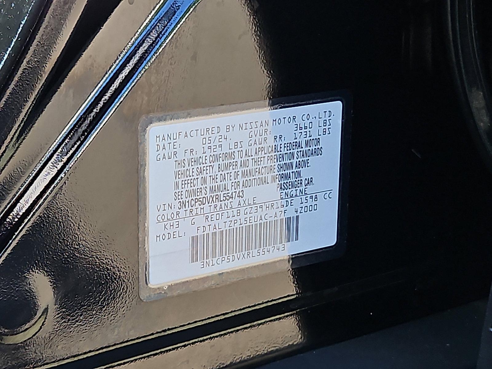 2024 Nissan Kicks Vehicle Photo in Jenkintown, PA 19046