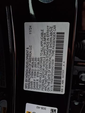 2025 Honda Accord Hybrid Vehicle Photo in Oshkosh, WI 54904