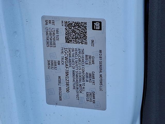 2022 Chevrolet Express Cargo 2500 Vehicle Photo in DANBURY, CT 06810-5034
