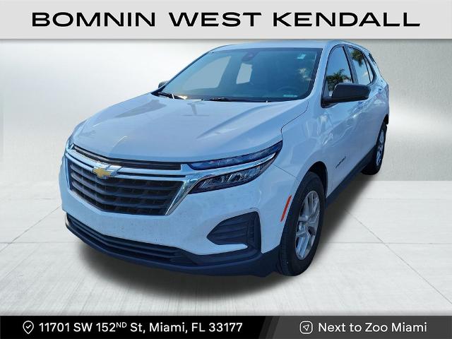 Used 2023 Chevrolet Equinox LS with VIN 3GNAXHEG8PL162662 for sale in Miami, FL
