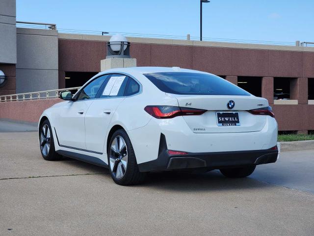 2024 BMW i4 Vehicle Photo in PLANO, TX 75024