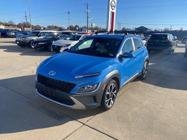 Used 2022 Hyundai Kona Limited with VIN KM8K5CA33NU925064 for sale in Dexter, MO