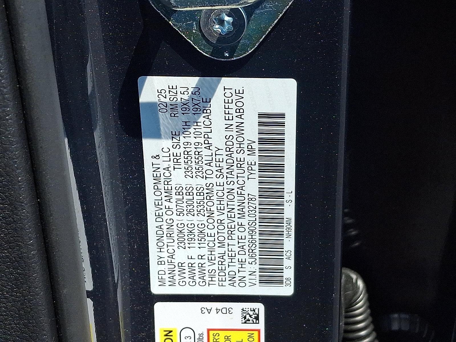 2025 Honda CR-V Hybrid Vehicle Photo in Harrisburg, PA 17111