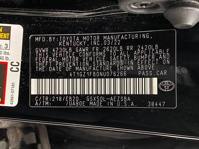 2022 Toyota Avalon Vehicle Photo in Appleton, WI 54914