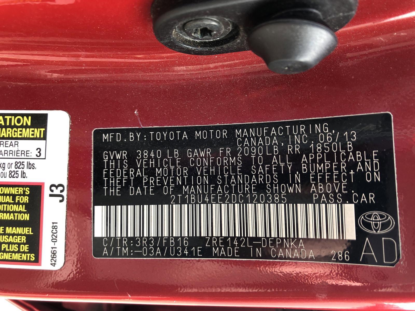 2013 Toyota Corolla Vehicle Photo in Mechanicsburg, PA 17050