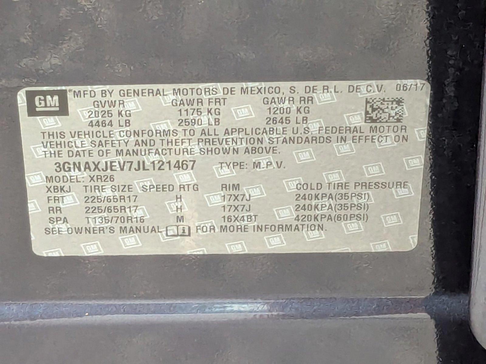 2018 Chevrolet Equinox Vehicle Photo in St. Petersburg, FL 33713
