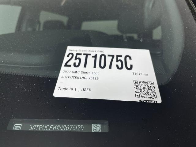 2022 GMC Sierra 1500 Vehicle Photo in GILBERT, AZ 85297-0402