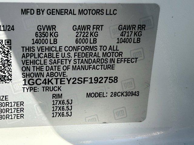 2025 Chevrolet Silverado 3500 HD Vehicle Photo in DALLAS, TX 75244-5909