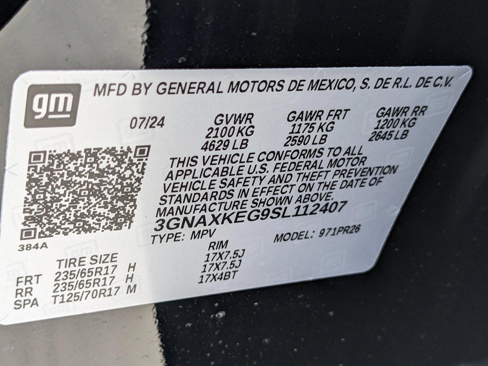 2025 Chevrolet Equinox Vehicle Photo in MIAMI, FL 33172-3015