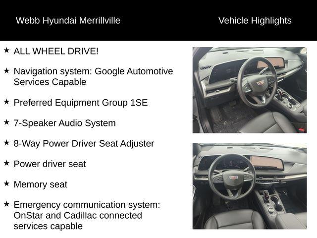 2024 Cadillac XT4 Vehicle Photo in Merrillville, IN 46410