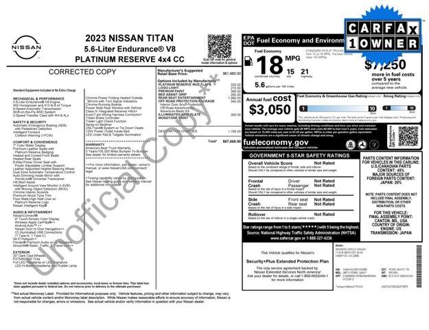 2023 Nissan Titan Vehicle Photo in Ardmore, PA 19003