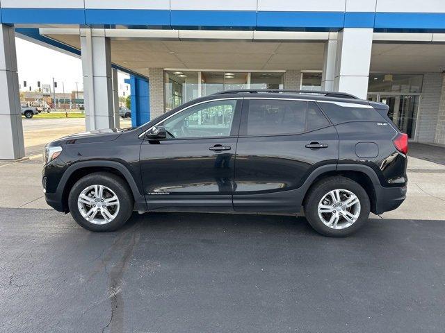 Used 2018 GMC Terrain SLE with VIN 3GKALUEU5JL136681 for sale in Monticello, IN