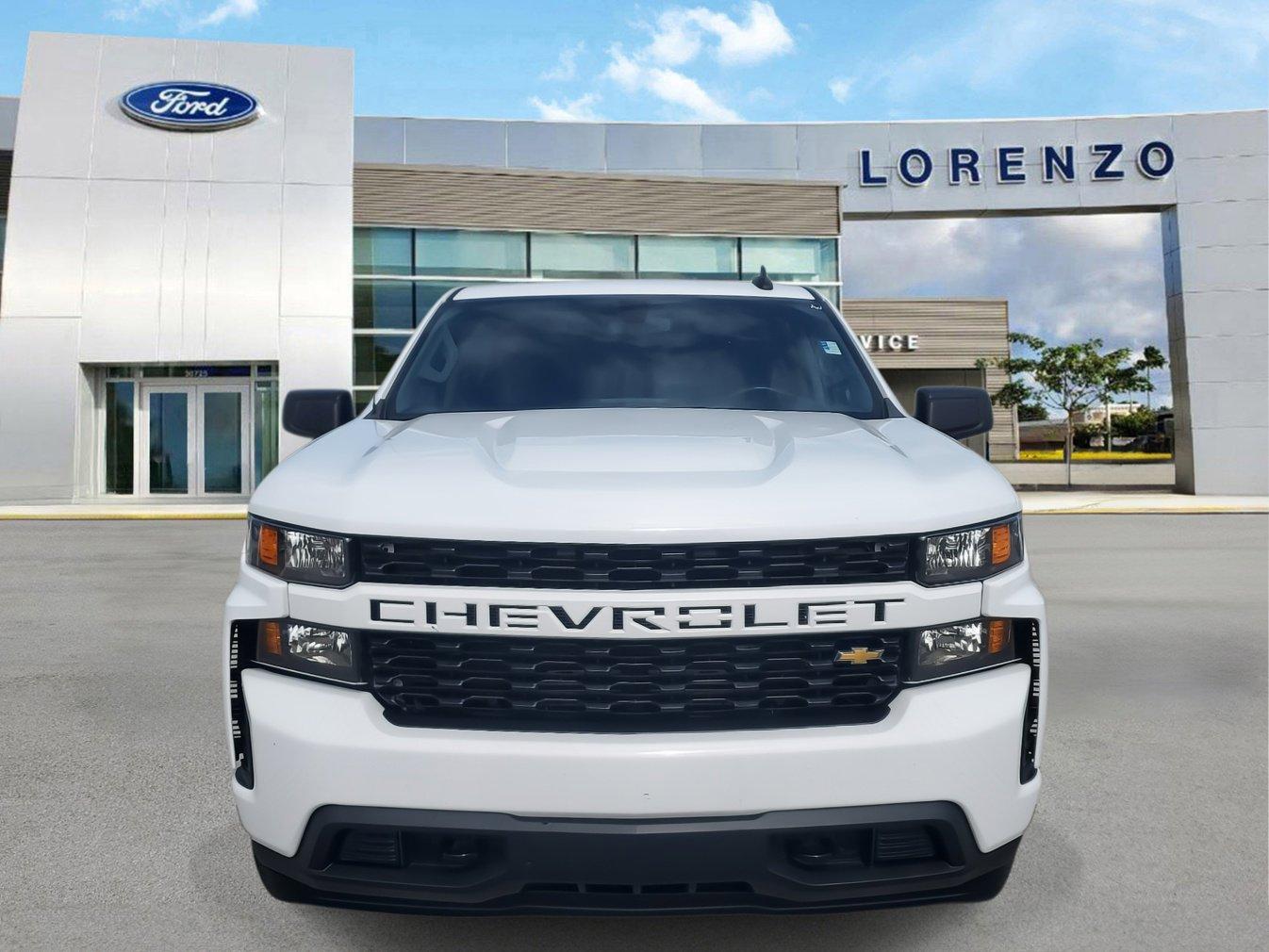 Used 2021 Chevrolet Silverado 1500 Custom with VIN 3GCPWBEK4MG433373 for sale in Homestead, FL