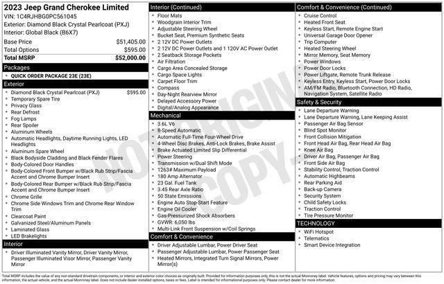 2023 Jeep Grand Cherokee Vehicle Photo in DANBURY, CT 06810-5034