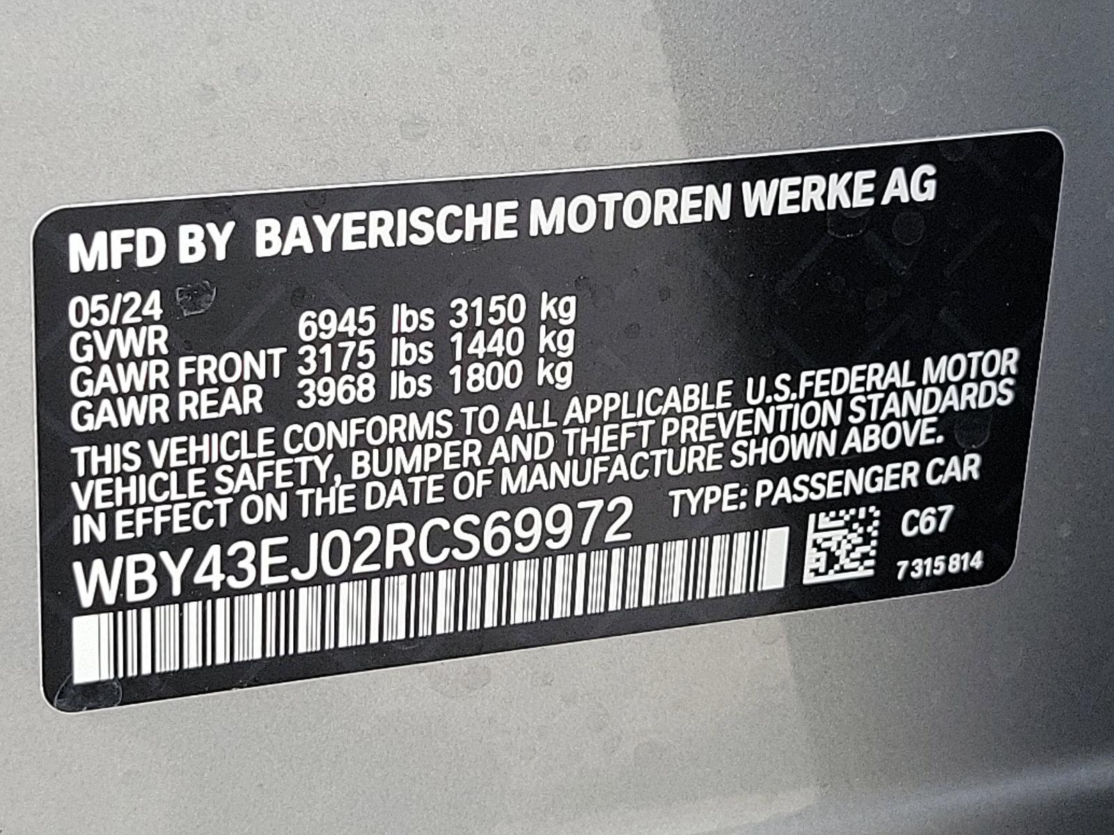 2024 BMW i7 Vehicle Photo in Lancaster, PA 17601