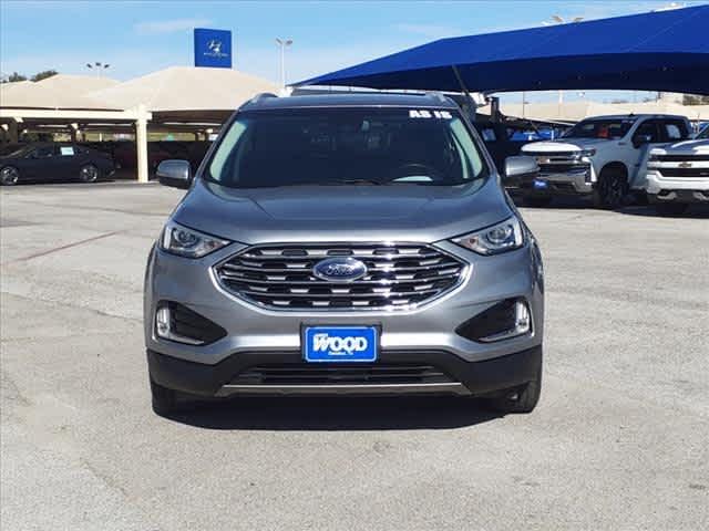 Used 2020 Ford Edge SEL with VIN 2FMPK3J98LBA29557 for sale in Decatur, TX