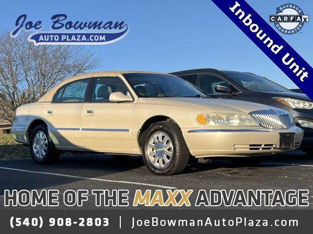 2002 Lincoln CONTINENTAL Vehicle Photo in HARRISONBURG, VA 22801-8763