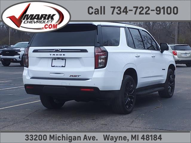 Used 2023 Chevrolet Tahoe RST with VIN 1GNSKRKD8PR449253 for sale in Wayne, MI