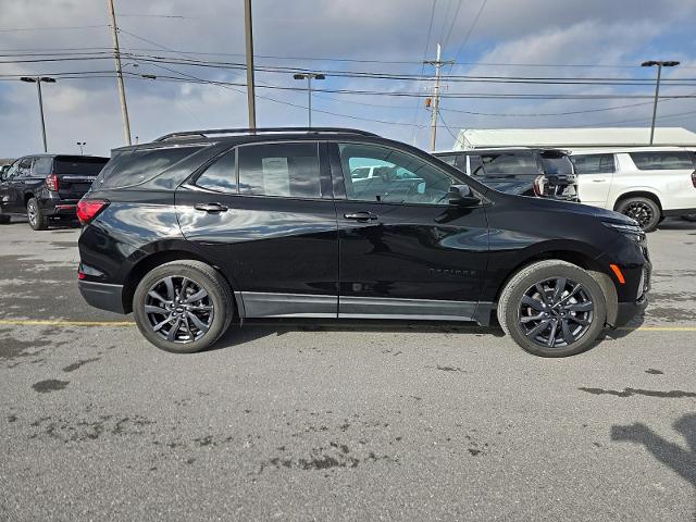 Used 2022 Chevrolet Equinox RS with VIN 2GNAXWEV4N6129520 for sale in Philipsburg, PA