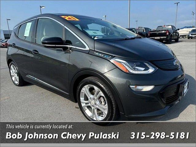 Used 2020 Chevrolet Bolt EV LT with VIN 1G1FY6S02L4118687 for sale in Pulaski, NY