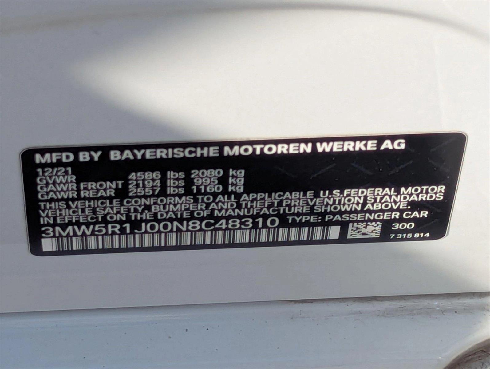 2022 BMW 330i Vehicle Photo in Delray Beach, FL 33444