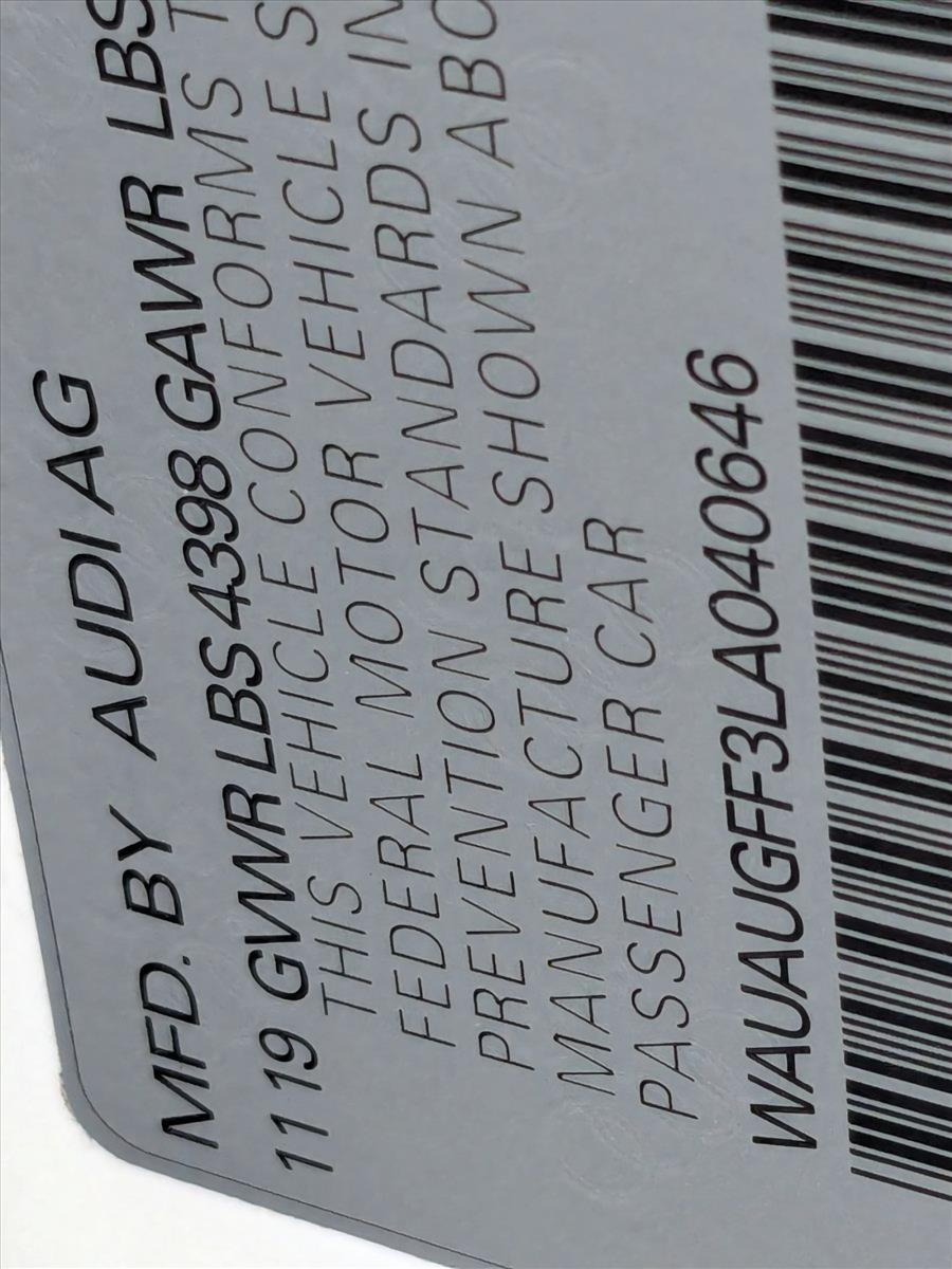 2020 Audi A3 Sedan Vehicle Photo in Miami, FL 33015