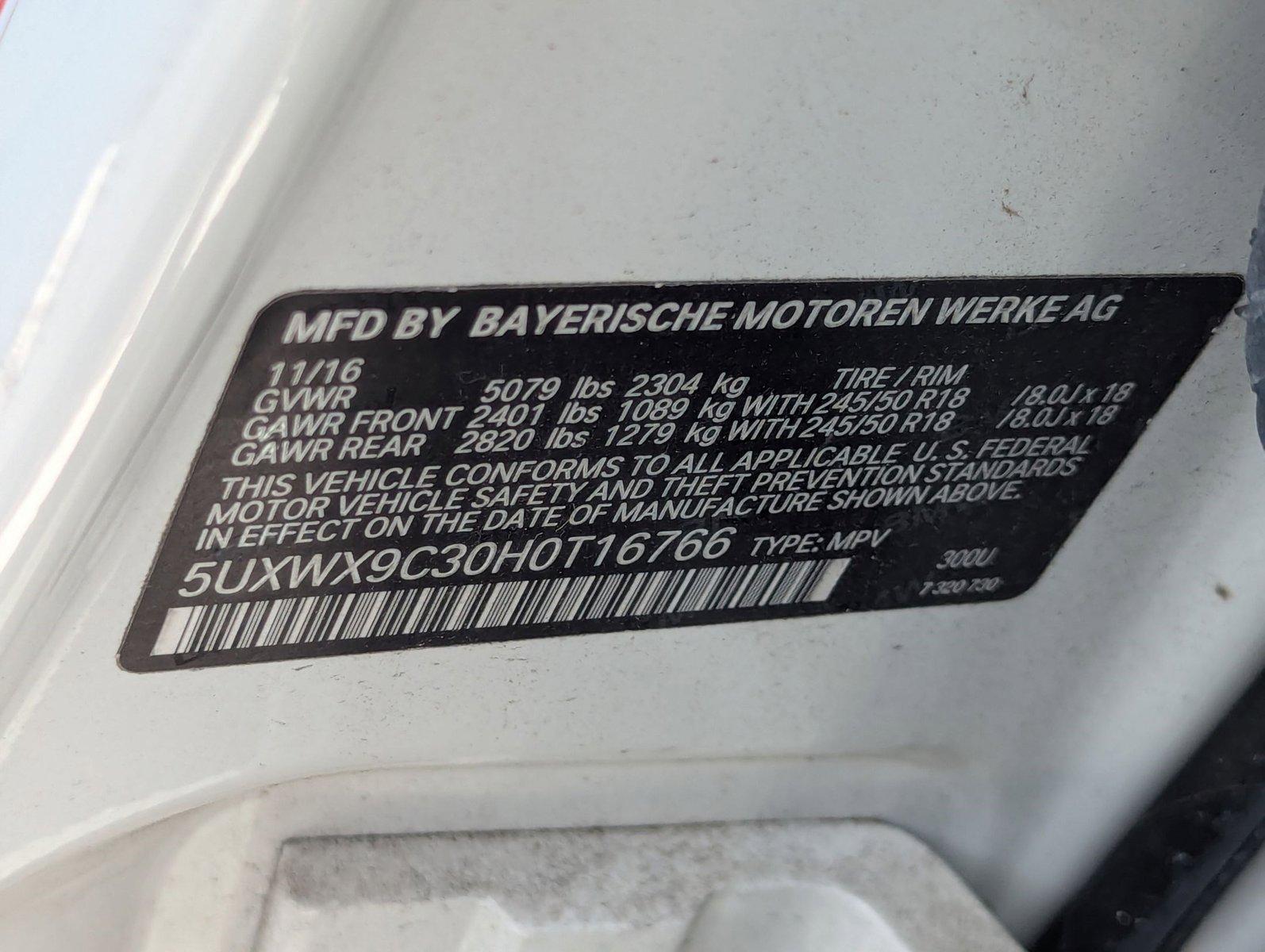 2017 BMW X3 xDrive28i Vehicle Photo in Delray Beach, FL 33444