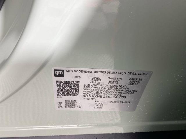 2025 Chevrolet Equinox Vehicle Photo in ALLIANCE, OH 44601-4622