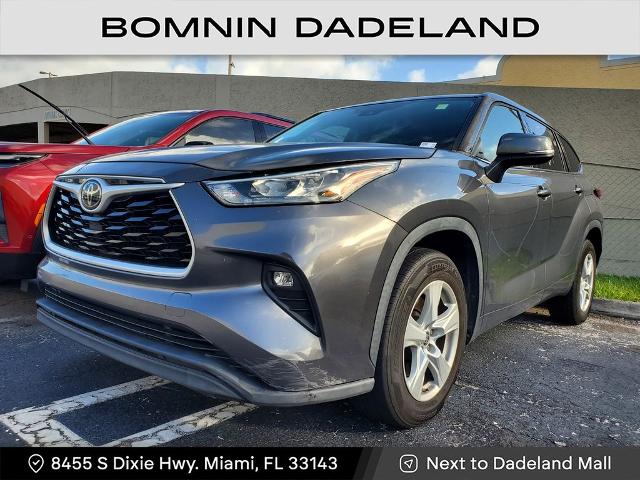 Used 2020 Toyota Highlander LE with VIN 5TDZZRAH2LS003392 for sale in Miami, FL